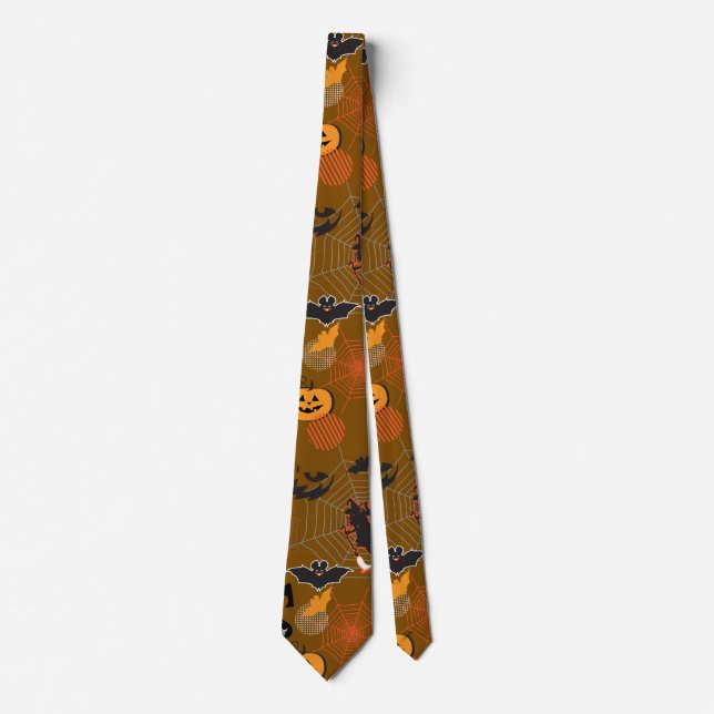 Corbata Halloween Night Fiesta Trendy (Anverso)