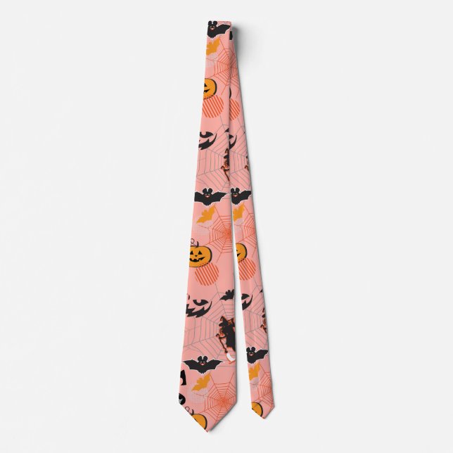 Corbata Halloween Night Fiesta Trendy (Anverso)