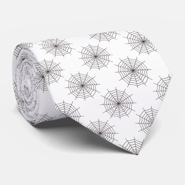 Corbata Halloween, Spider Web, Trick O Trete, Boo (Enrollado)