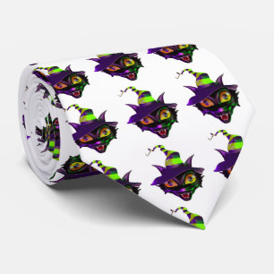 Corbata Halloween Tie/Spooky Cat