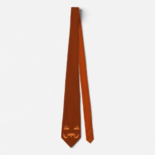 Corbata Halloween Ties Cumpkin Neckties Personalizar