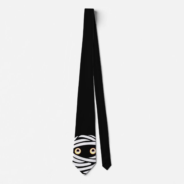 Corbata Halloween Ties divertidos Halloween Mummy Costume (Anverso)