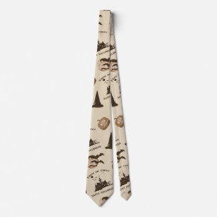 Corbata Halloween vintage