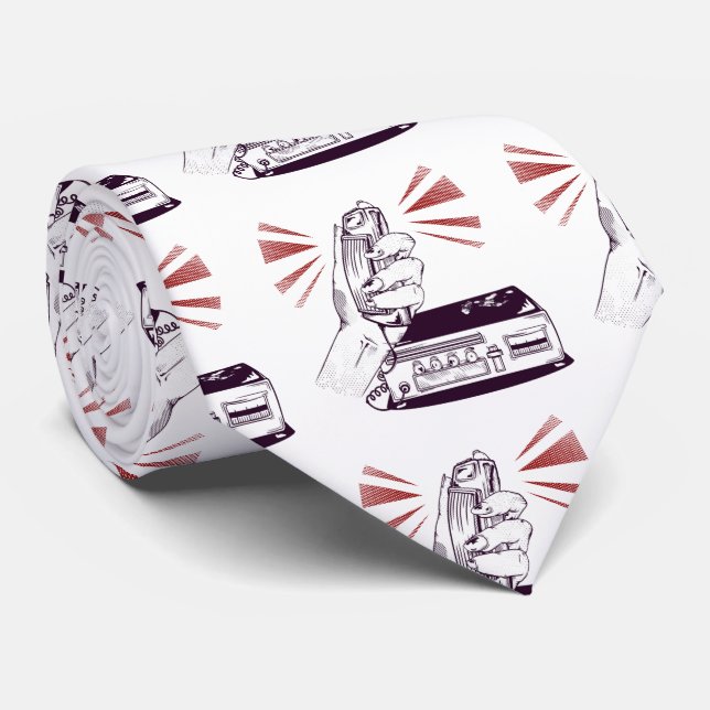 Corbata Ham Radio Woman (Enrollado)