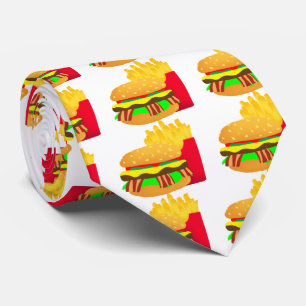 Corbata Hamburguesa y frisos