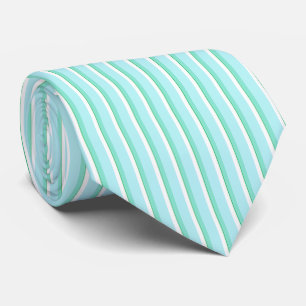 Corbata HAMbyWG - Canto de cuello - Rayas blancas azules d