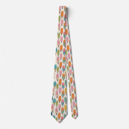 Corbata Hand-Drawn Popsicle doodle Pattern