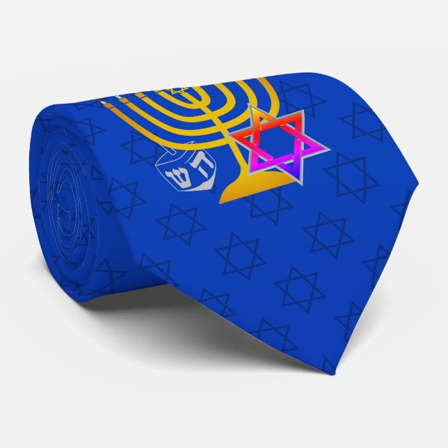 CORBATA HANUKKAH (Enrollado)