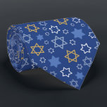 Corbata Hanukkah Star of David<br><div class="desc">Hanukkah Star of David Pattern</div>