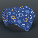 Corbata Hanukkah Star of David<br><div class="desc">Hanukkah Star of David Pattern</div>