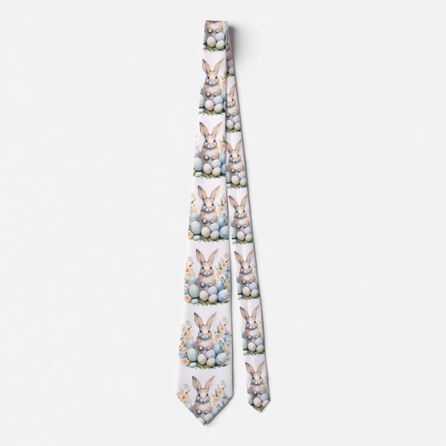 Corbata Happy Easter Bunny Basket Thunder_Cove (Anverso)