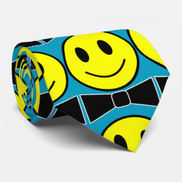 Corbata Happy Face Bow Tie Necktie