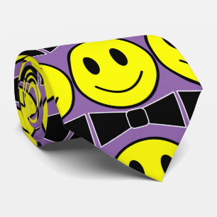 Corbata Happy Face Bow Tie Necktie