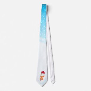 Corbata Happy Snowman Tie