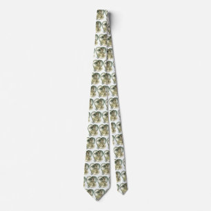 Corbata Harrison Fisher vintage, novia y novio de Navidad
