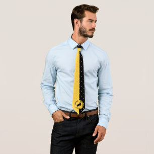 Corbata Harry Potter   Gráfico de rasgos de la casa HUFFLE
