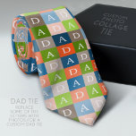 Corbata Hasta 16 fotos o mantener DAD<br><div class="desc">Para obtener los mejores resultados,  recortar las fotos en cuadrados antes de subirlas. Usa tu foto o fotos favoritas para hacer un toque divertido para compartir con la familia. Esto incluye una combinación de tus 16 fotos favoritas. Hay otras combinaciones disponibles en nuestra tienda.</div>