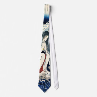 Corbata Hatsuhana Bajo La Catarata De Tonosawa Kuniyoshi F