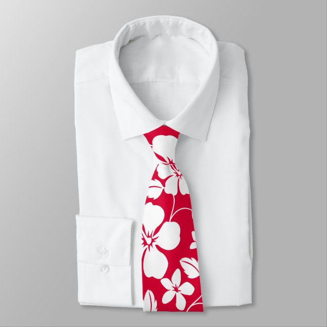 CORBATA HAWAIIAN HULA (HIBISCUS) RED (Atado)
