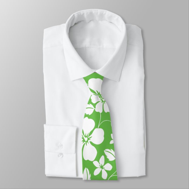 CORBATA HAWAIIAN HULA (LIME) (Atado)