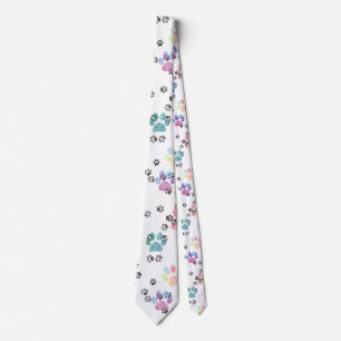 Corbata Hecho por Paws Neck Tie