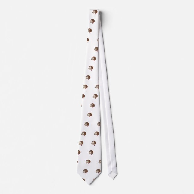 Corbata Hedgehog en el capuchón durmiente (Anverso)