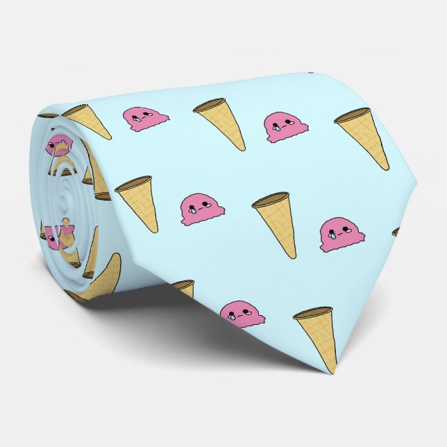 Corbata Helado Derramado (Enrollado)