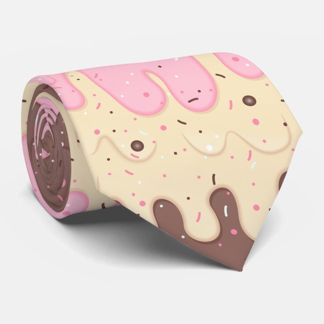 Corbata Helado napolitano (Enrollado)