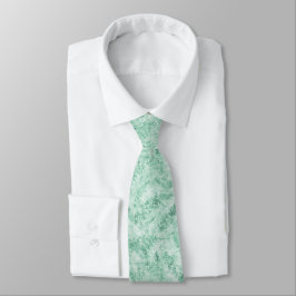 Corbata Helecho de Ágata Musgo Verde