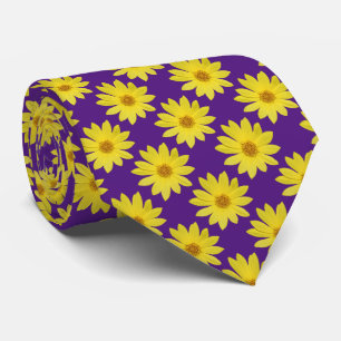 Corbata Helianthus 'Lemon Queen' Patrón - Púrpura Real