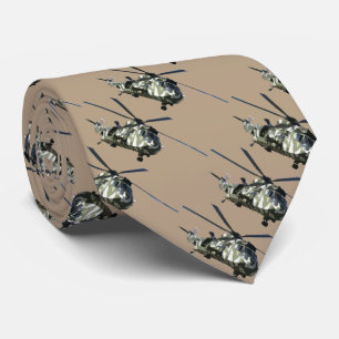 Corbata helicóptero militar