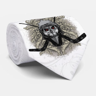 Corbata Hellish Hockey Goalie