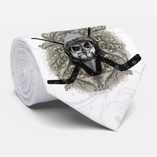 Corbata Hellish Hockey Goalie (Enrollado)