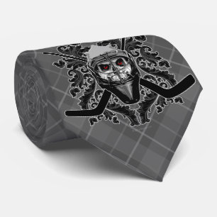 Corbata Hellish Hockey Goalie