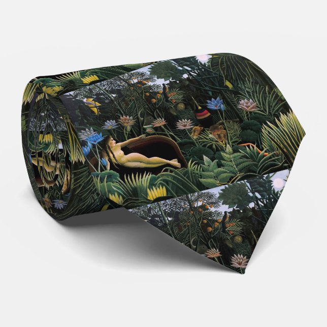 Corbata Henri Rousseau, "El sueño" (Enrollado)
