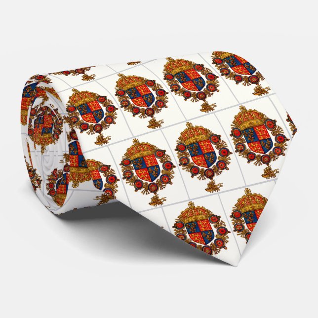 Corbata Heraldry With Crown (Enrollado)