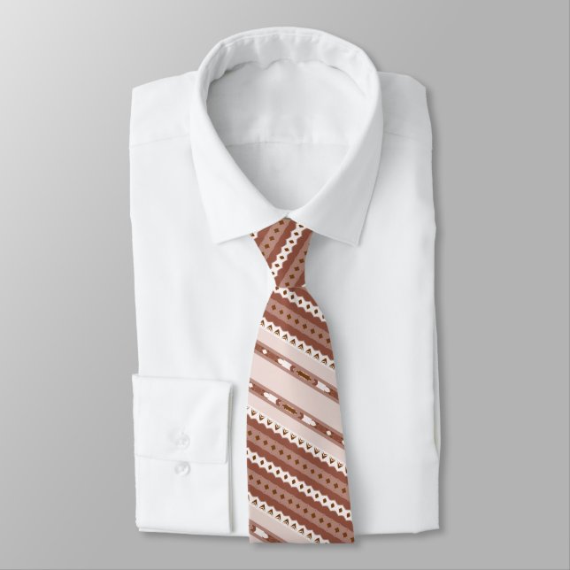 Corbata Herencia de Terracota (Atado)