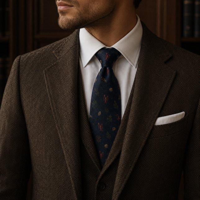 Corbata Heritage Langostera Costa Navy (Subido por el creador)