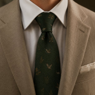 Corbata Heritage Mallard Bosque Verde