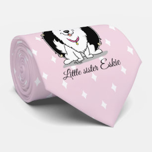 Corbata Hermana grande o pequeña de perro esquimal estadou