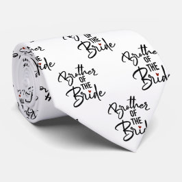 Corbata Hermano de la novia negro y blanco