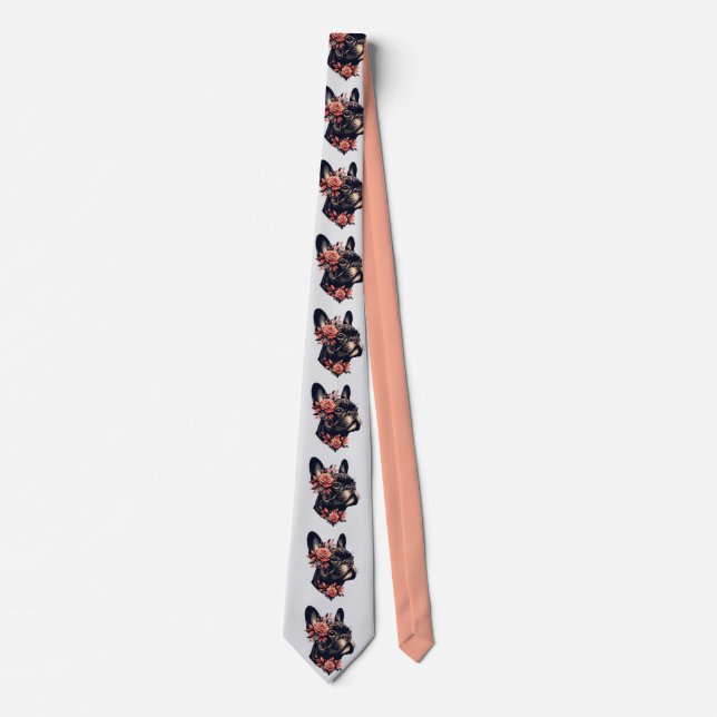 Corbata Hermosa Francia artística (Anverso)