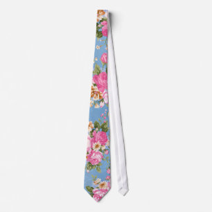 Corbata Hermosas y elegantes rosas de época