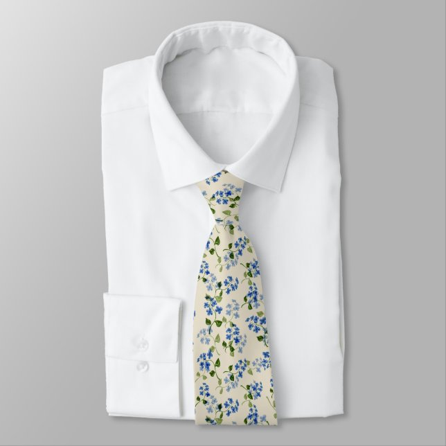 Corbata Hermoso patrón floral sin costura (Atado)