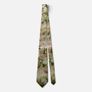 Corbata Hermoso traje de flores