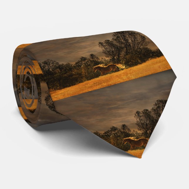 Corbata Hermoso zapato de cuello de caballo (Enrollado)