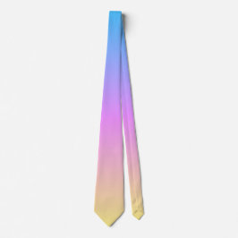 Corbata hermosos colores pastel de ensueño gris gradiente