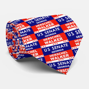 Corbata Herschel Walker Senado de Estados Unidos Georgia 2
