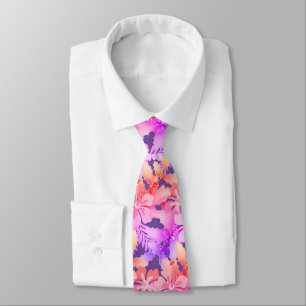 Corbata Hibiscus n Holly Unisex Flores hawaianas