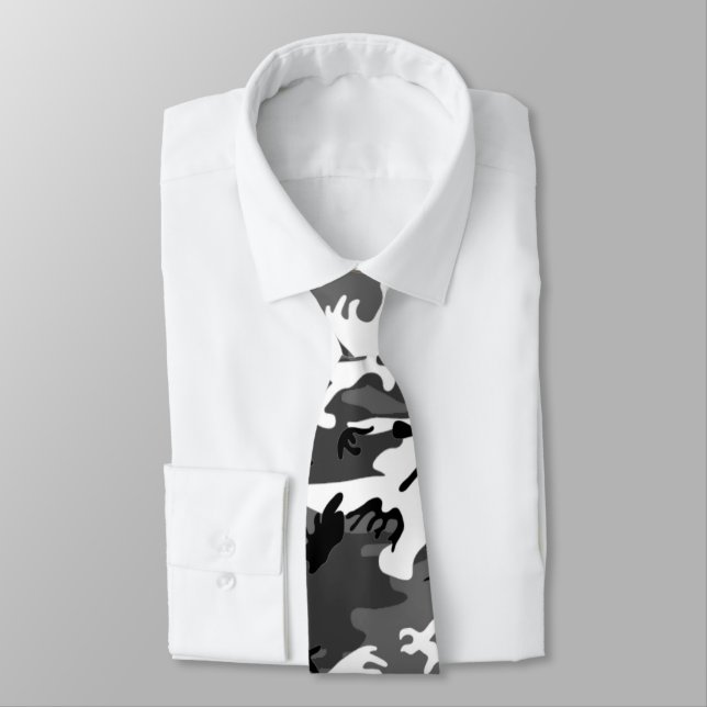 Corbata Hielo Camo del invierno (Atado)